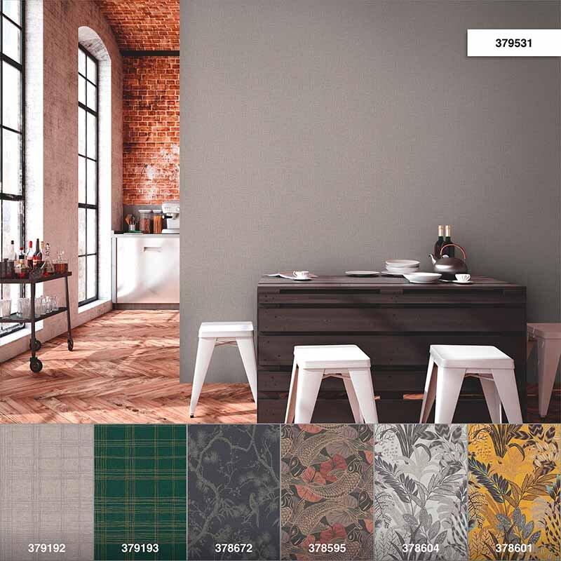 Tapete Grau, Silber AS-Creation Vliestapete (379795)