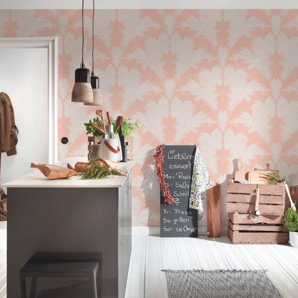 Tapete Rosa, Weiß AS-Creation Vliestapete (379596)