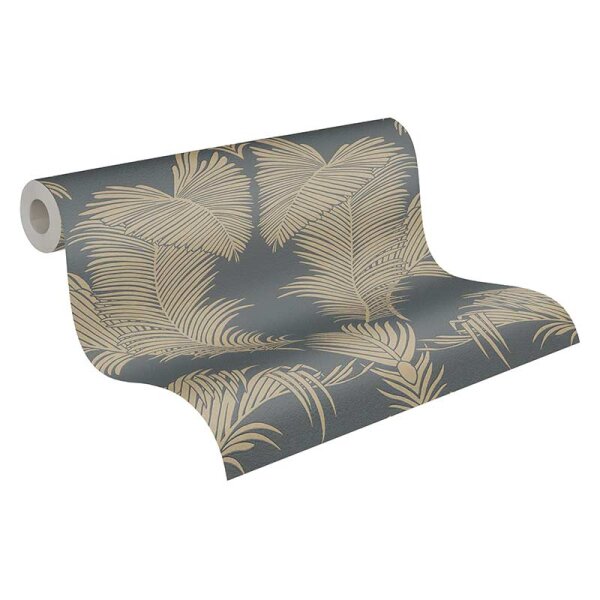 Tapete Schwarz, Anthrazit AS-Creation Vliestapete (379593)