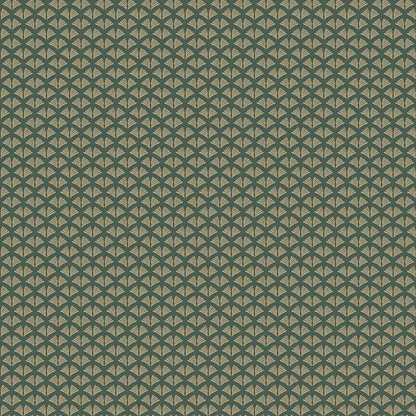 Tapete Gold, Kupfer, Grün AS-Creation Vliestapete (379585)