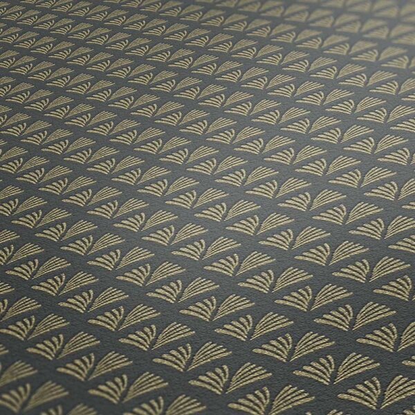 Tapete Gold, Kupfer, Schwarz, Anthrazit AS-Creation Vliestapete (379583)