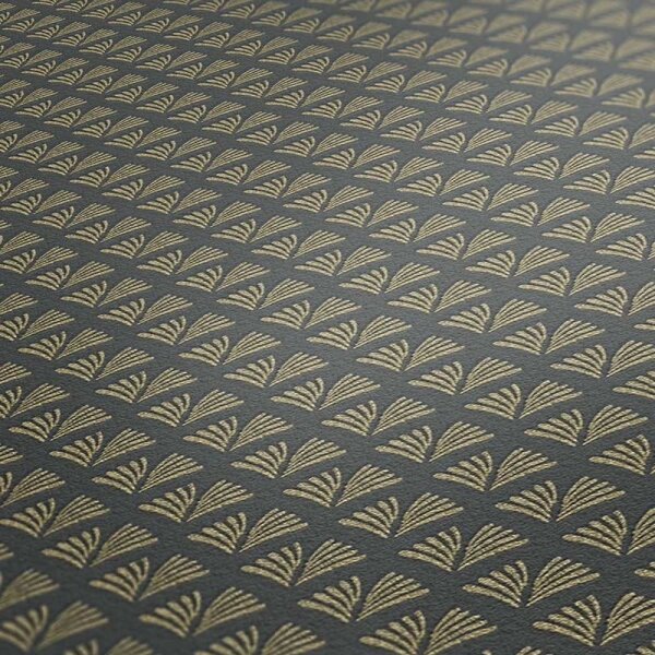 Tapete Gold, Kupfer, Schwarz, Anthrazit AS-Creation Vliestapete (379583)