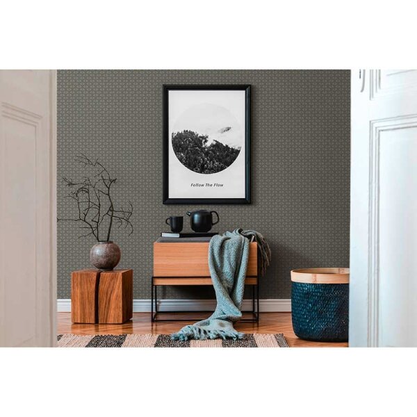 Tapete Schwarz, Anthrazit AS-Creation Vliestapete (379573)