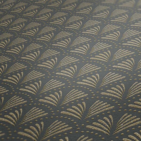 Tapete Schwarz, Anthrazit AS-Creation Vliestapete (379573)