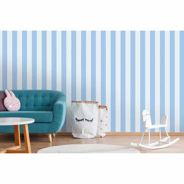 Tapete Blau, Pastellfarben AS-Creation Vliestapete (381485)