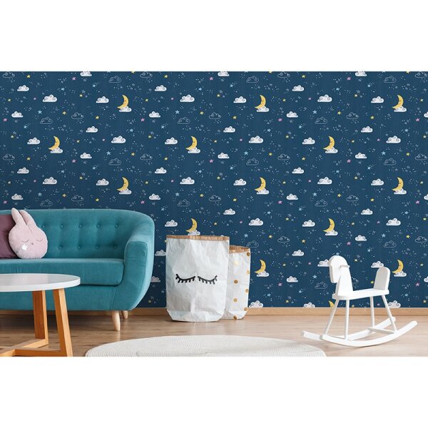 Tapete Blau AS-Creation Vliestapete (381411)