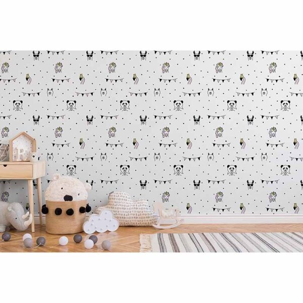 Tapete Schwarz-Weiß AS-Creation Vliestapete (381381)