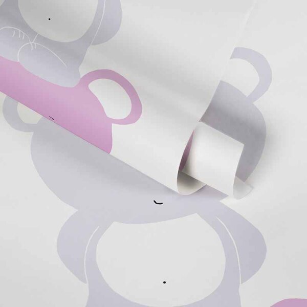 Tapete Pastellfarben, Rosa, Rose AS-Creation Vliestapete (381362)