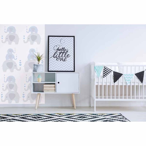 Tapete Blau, Pastellfarben AS-Creation Vliestapete (381351)