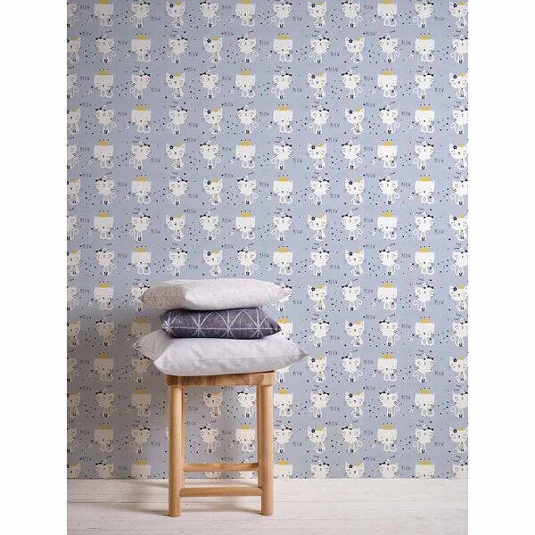 Tapete Blau, Pastellfarben AS-Creation Vliestapete (381311)