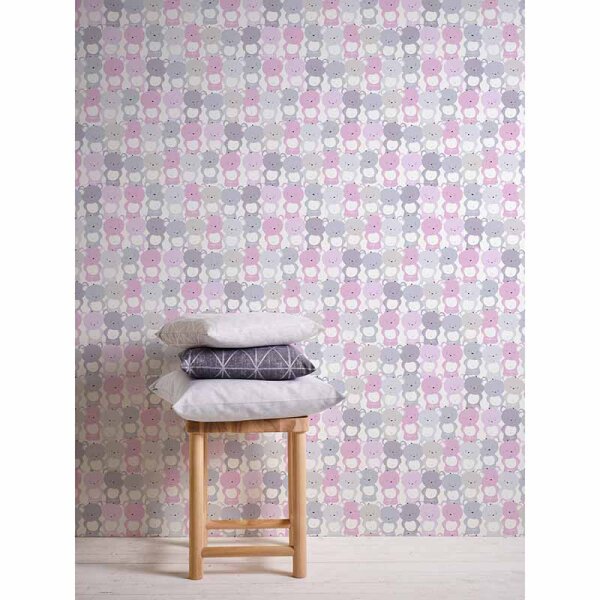 Tapete Pastellfarben, Rosa, Rose AS-Creation Vliestapete (381292)