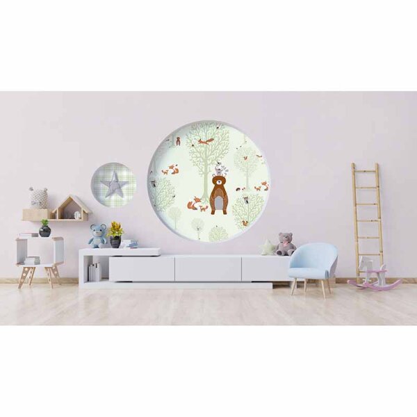 Tapete Grün, Pastellfarben AS-Creation Vliestapete (381222)