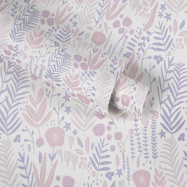 Tapete Lila, Flieder AS-Creation Vliestapete (381181)