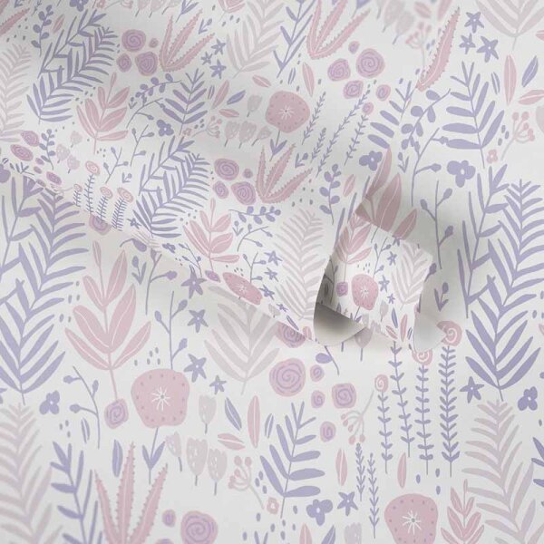 Tapete Lila, Flieder AS-Creation Vliestapete (381181)