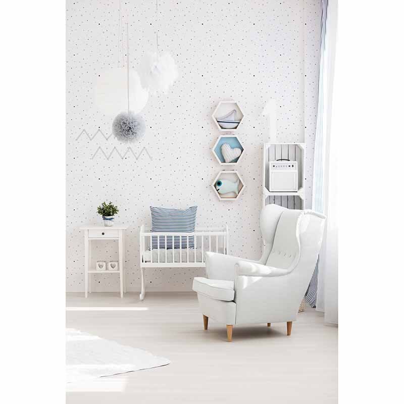 Tapete Grau, Silber, Weiß AS-Creation Vliestapete (381163)