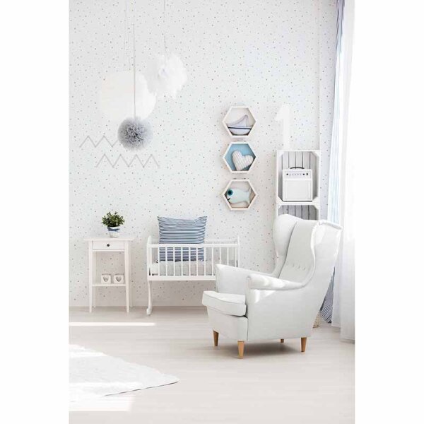 Tapete Blau, Weiß AS-Creation Vliestapete (381162)