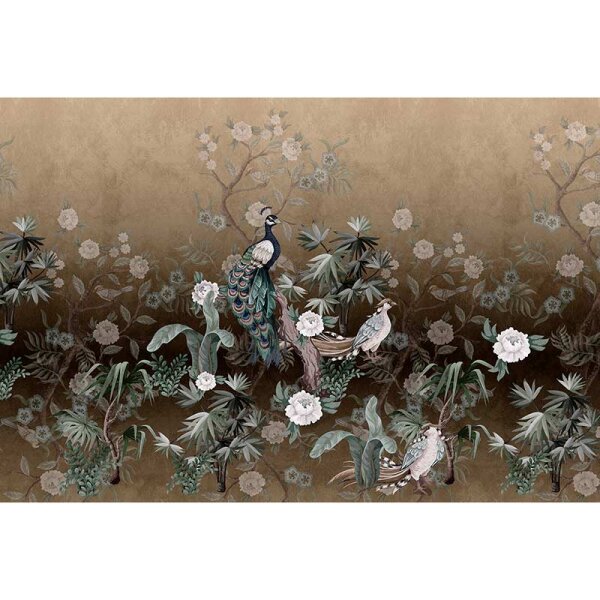 Digitaldruck-Tapete peacock island 2 livingwalls (DD122952)