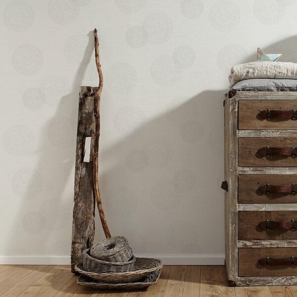 Tapete Weiß innova Vliestapete (347711)