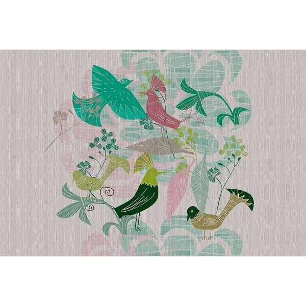 Digitaldruck-Tapete birdland 3 livingwalls (DD122452)