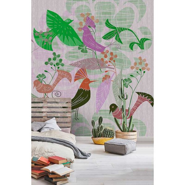 Digitaldruck-Tapete birdland 2 livingwalls (DD122448)