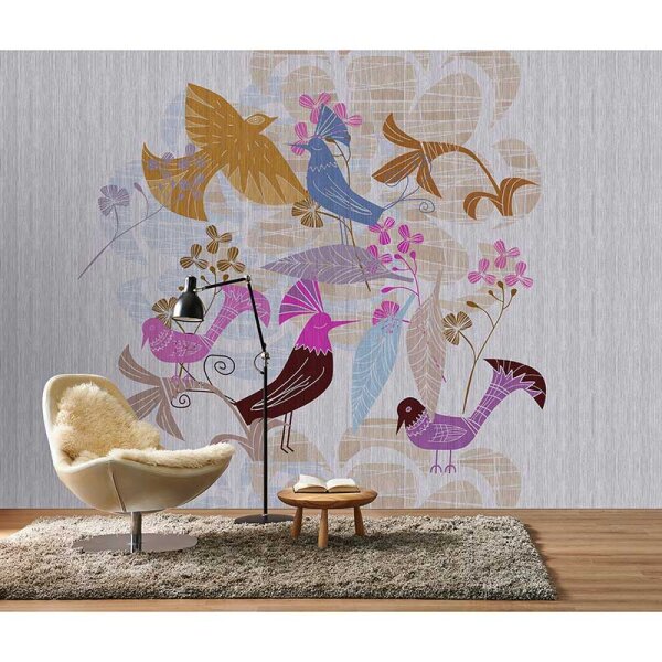 Digitaldruck-Tapete birdland 1 livingwalls (DD122444)