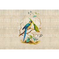 Digitaldruck-Tapete voliere 3 livingwalls (DD122436)