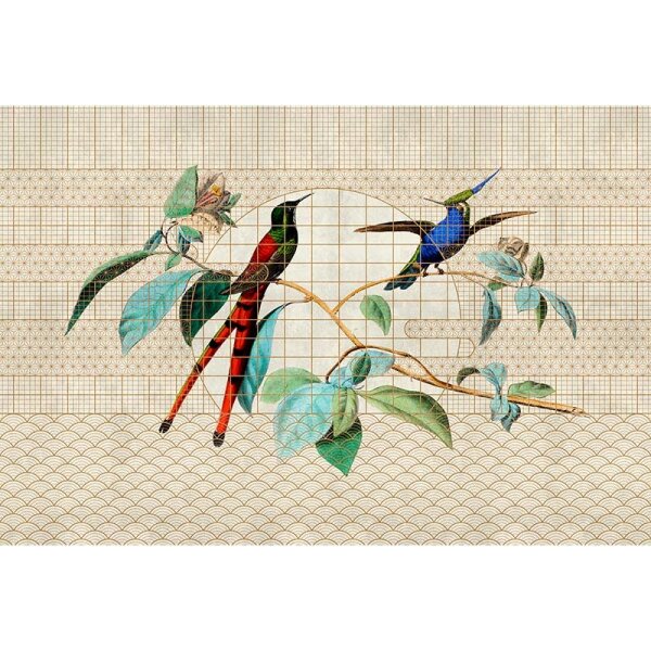 Digitaldruck-Tapete voliere 2 livingwalls (DD122432)