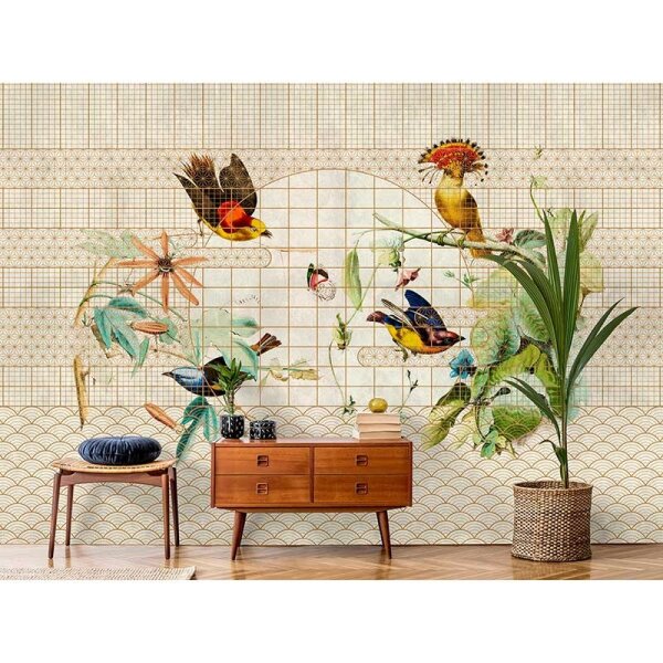 Digitaldruck-Tapete voliere 1 livingwalls (DD122428)