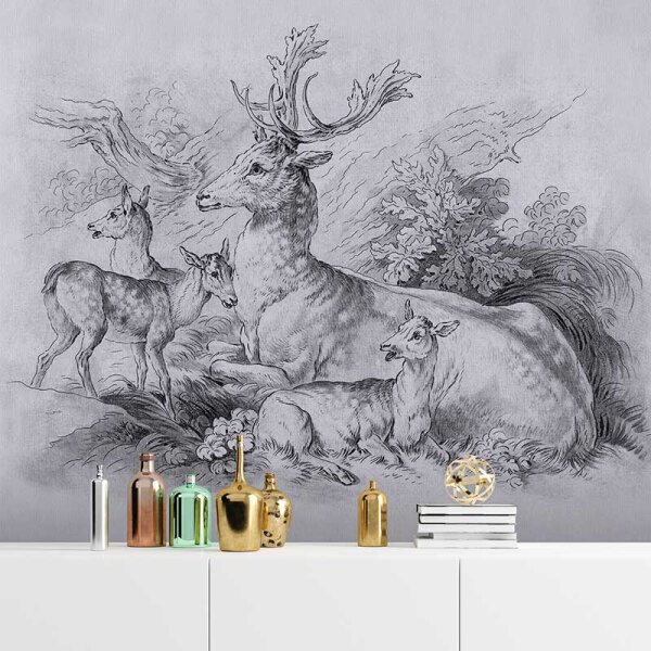 Digitaldruck-Tapete on the grass 2 livingwalls (DD122384)