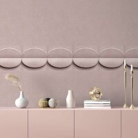 Bord&uuml;re Rosa Marburg Vlies (34494)