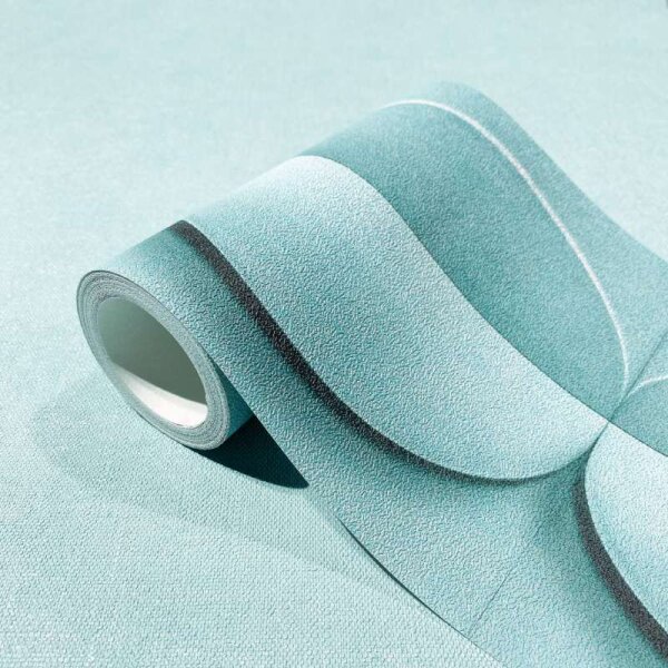 Bordüre Blau, Türkis Marburg Vlies (34492)