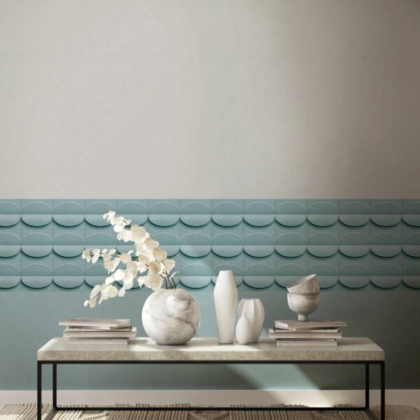 Bordüre Blau, Türkis Marburg Vlies (34492)