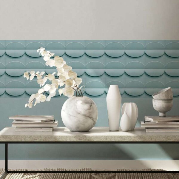 Bordüre Blau, Türkis Marburg Vlies (34492)