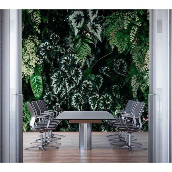 Digitaldruck-Tapete deep green 2 livingwalls (DD122096)