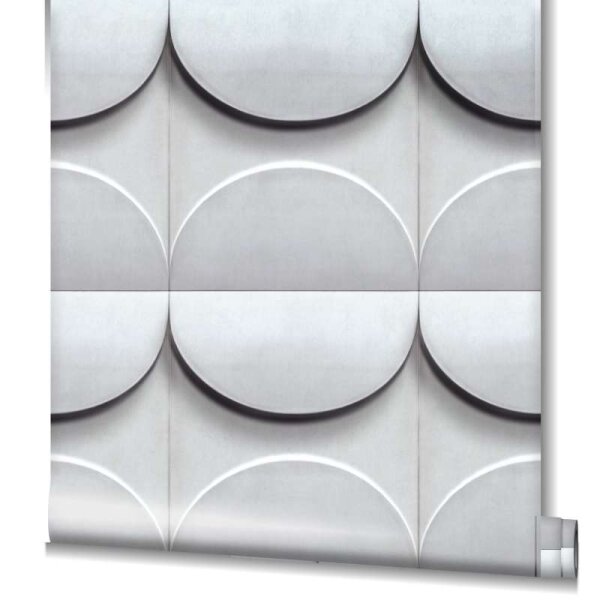 Tapete Grau Marburg Vliestapete (34489)