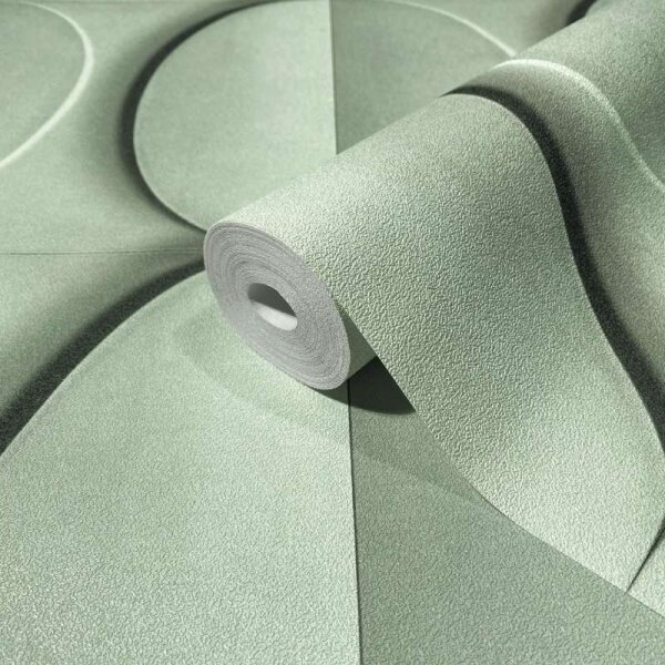 Tapete Grün Marburg Vliestapete (34488)