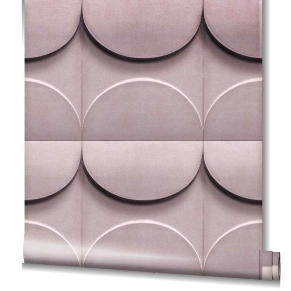 Tapete Rosa Marburg Vliestapete (34487)