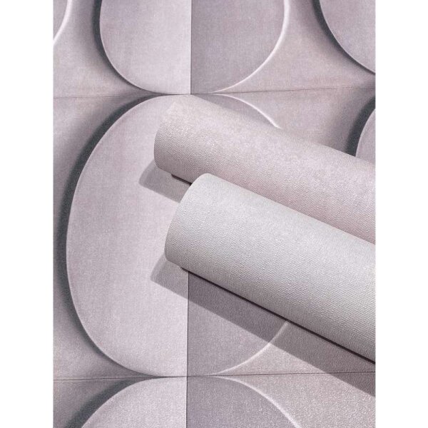 Tapete Rosa Marburg Vliestapete (34487)