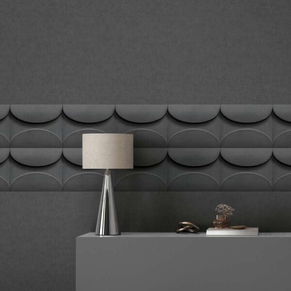 Tapete Grau, Schwarz Marburg Vliestapete (34486)