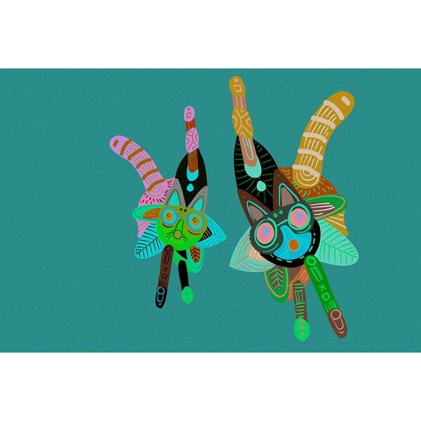 Digitaldruck-Tapete looneyland 3 livingwalls (DD121928)