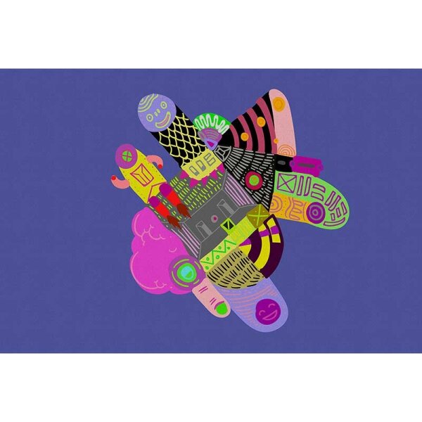 Digitaldruck-Tapete looneyland 2 livingwalls (DD121924)