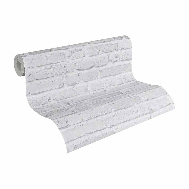 Tapete Weiß, Grau, Silber AS-Creation Vliestapete (942832)