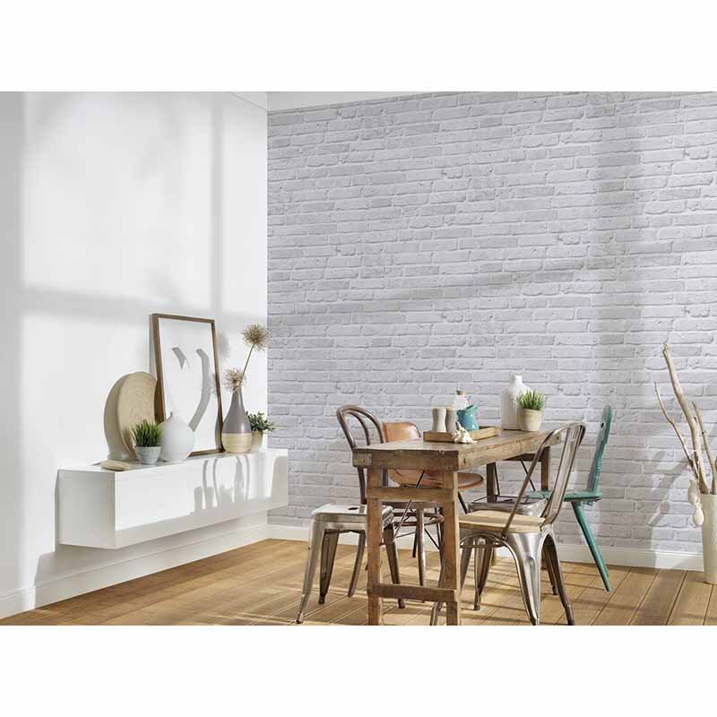 Tapete Weiß, Grau, Silber AS-Creation Vliestapete (942832)