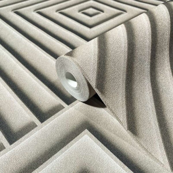 Tapete Greige Marburg Vliestapete (34484)