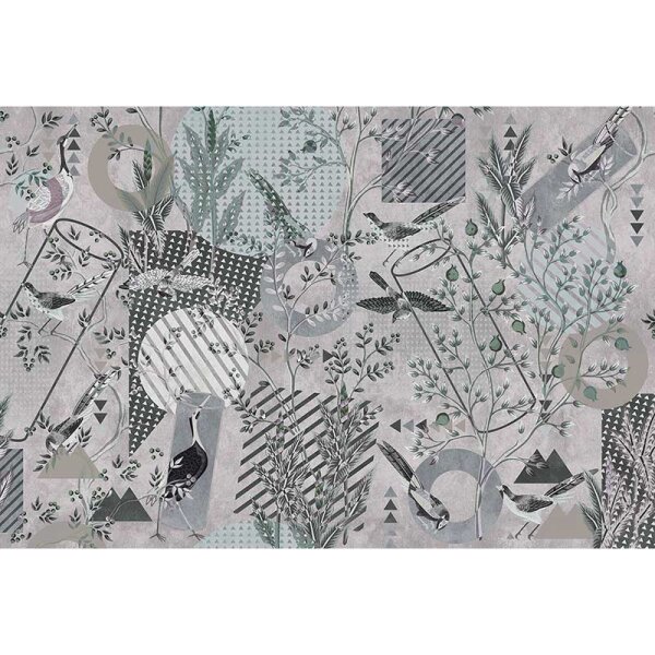 Digitaldruck-Tapete birds playgroud 1 livingwalls (DD121852)