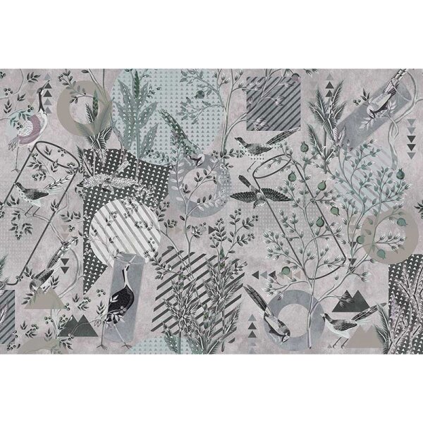 Digitaldruck-Tapete birds playgroud 1 livingwalls (DD121852)