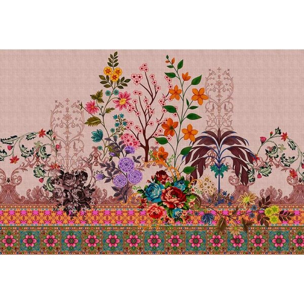 Digitaldruck-Tapete oriental garden 4 livingwalls (DD121848)