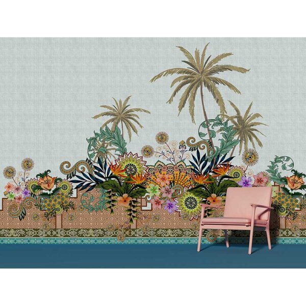 Digitaldruck-Tapete oriental garden 3 livingwalls (DD121844)