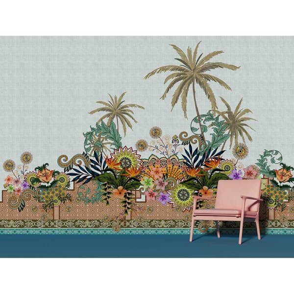 Digitaldruck-Tapete oriental garden 3 livingwalls (DD121844)