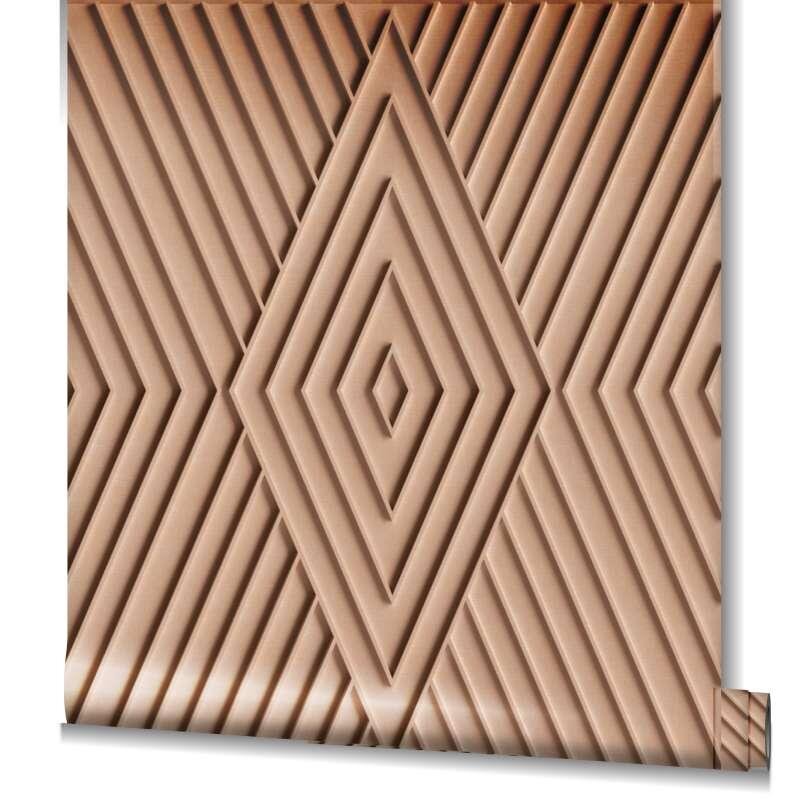 Tapete Beige, Creme, Braun Marburg Vliestapete (34483)